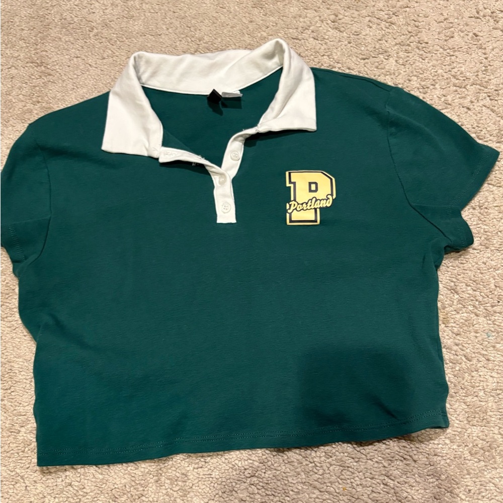 Green Polo Shirt for Kids